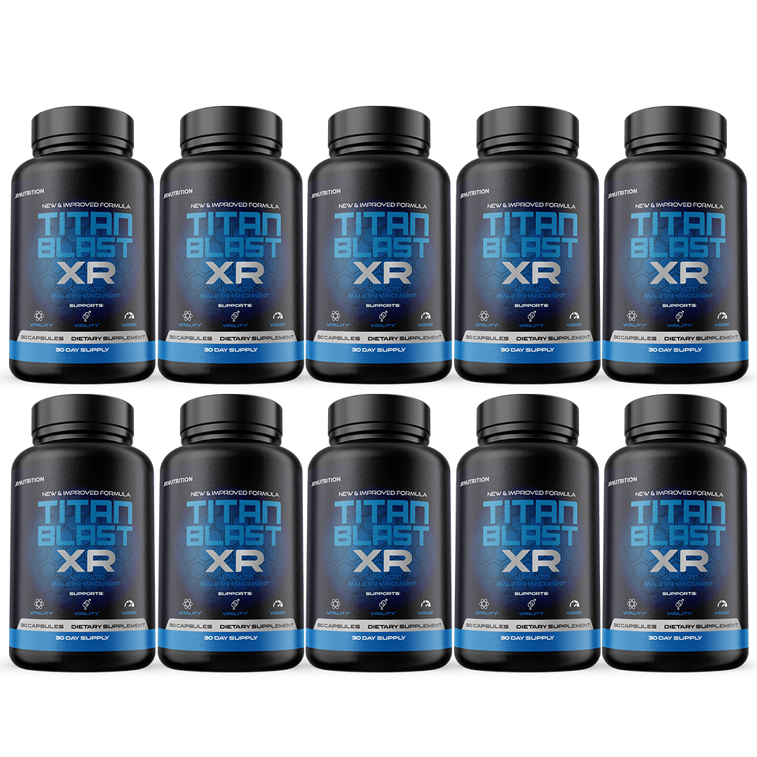 Titan Blast XR Advanced Male Enhancement - 10 Bottles